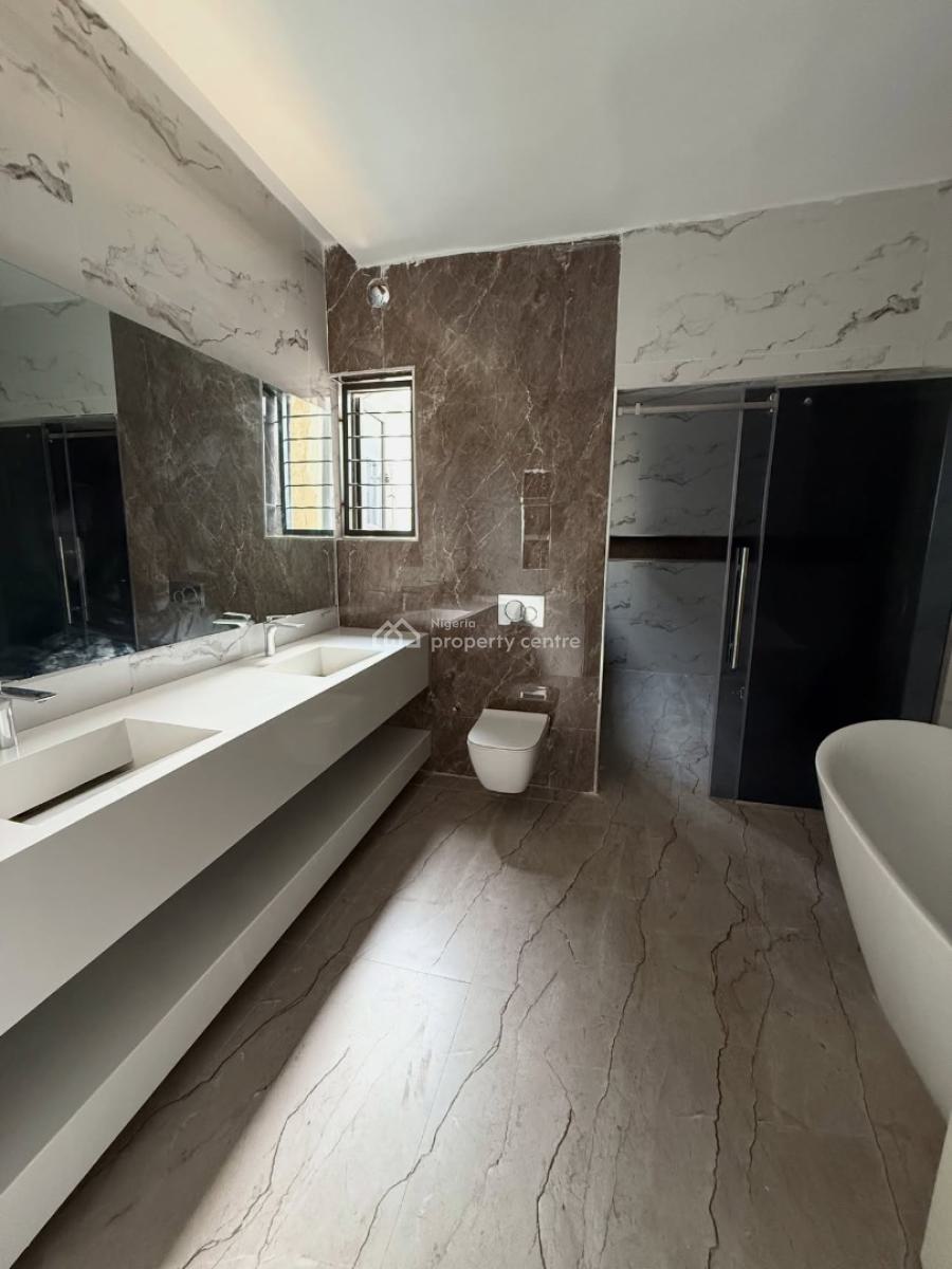 5 Bedroom Terraced Duplex with 3 Living Rooms and a Bq, Kado, Abuja, Terraced Duplex for Sale