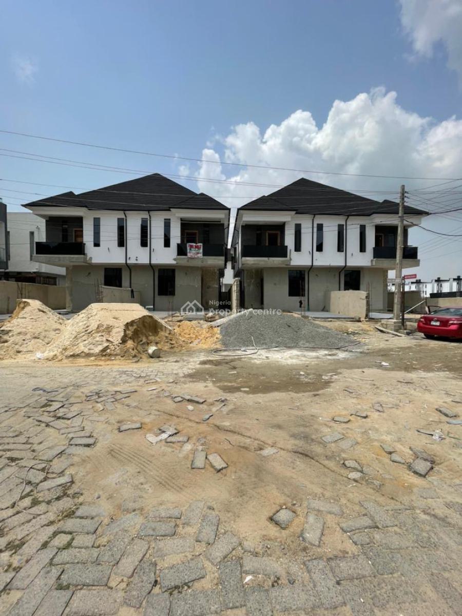 Modern Newly Built 4 Bedroom Semi Detached  Duplex with Bq, Orchid, Lekki, Lagos, Semi-detached Duplex for Sale