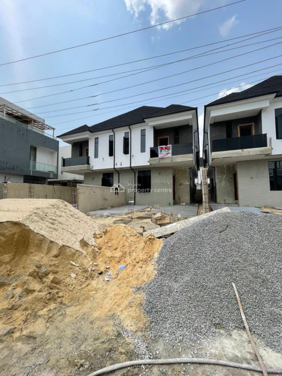 Modern Newly Built 4 Bedroom Semi Detached  Duplex with Bq, Orchid, Lekki, Lagos, Semi-detached Duplex for Sale