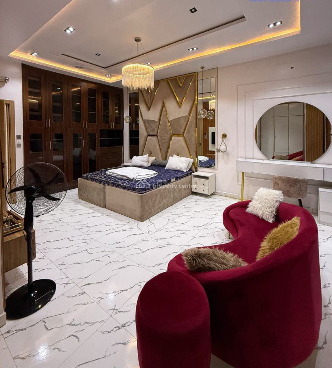 Taste of Freshness in a Fully Furnished 4-bedroom Semi_detached Duplex, Orchid Road, Lekki, Lagos, Semi-detached Duplex for Rent