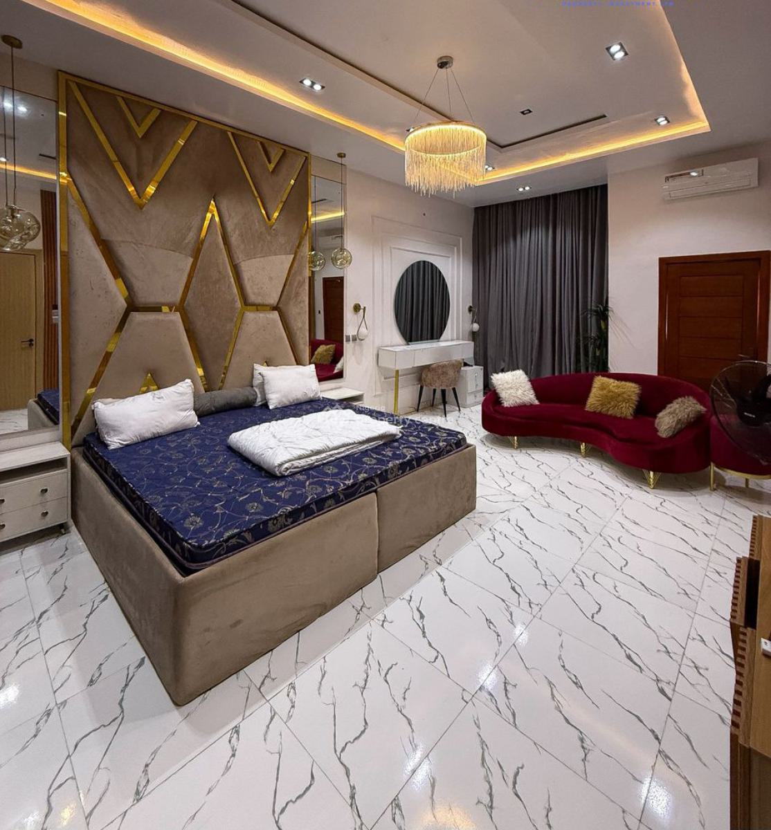 Taste of Freshness in a Fully Furnished 4-bedroom Semi_detached Duplex, Orchid Road, Lekki, Lagos, Semi-detached Duplex for Rent