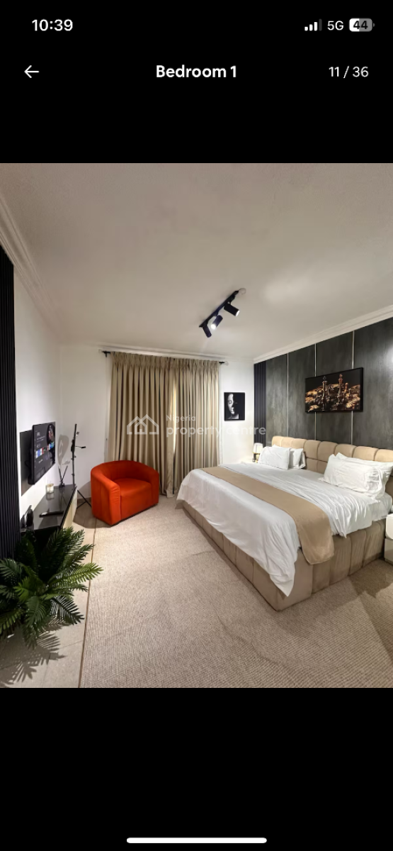 2 Bedroom Serviced Apartment, Prime Waters Gardens, Lekki Phase 1, Lekki, Lagos, Flat / Apartment for Rent