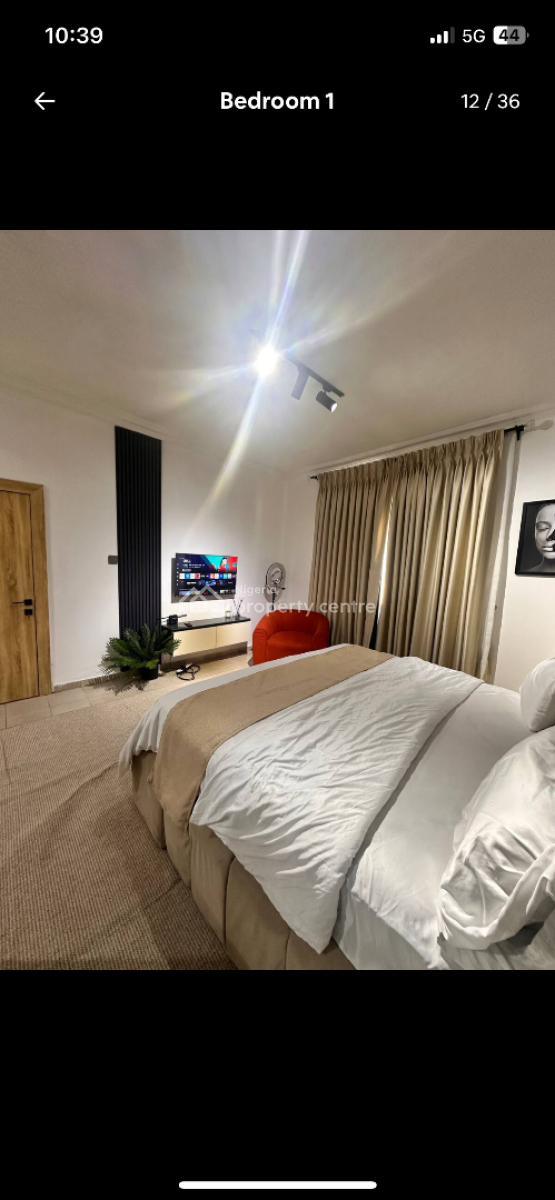 2 Bedroom Serviced Apartment, Prime Waters Gardens, Lekki Phase 1, Lekki, Lagos, Flat / Apartment for Rent