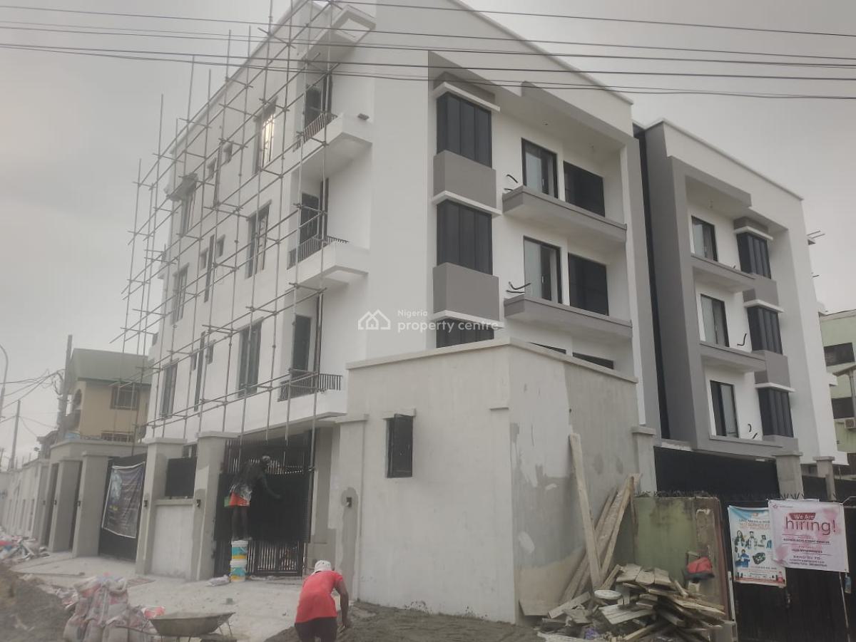 Premium  Newly Built 3-bedroom Apartment with a Room Bq, Allen, Ikeja, Lagos, Flat / Apartment for Sale