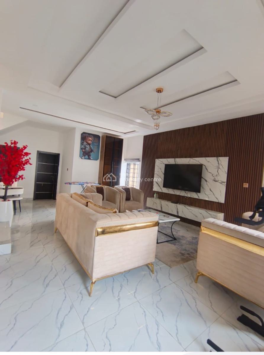 Luxury  Unfinished 4 Bedroom  Detached Duplex with Bq, Before Blenco Supermarket, Sangotedo, Ajah, Lagos, Detached Duplex for Rent