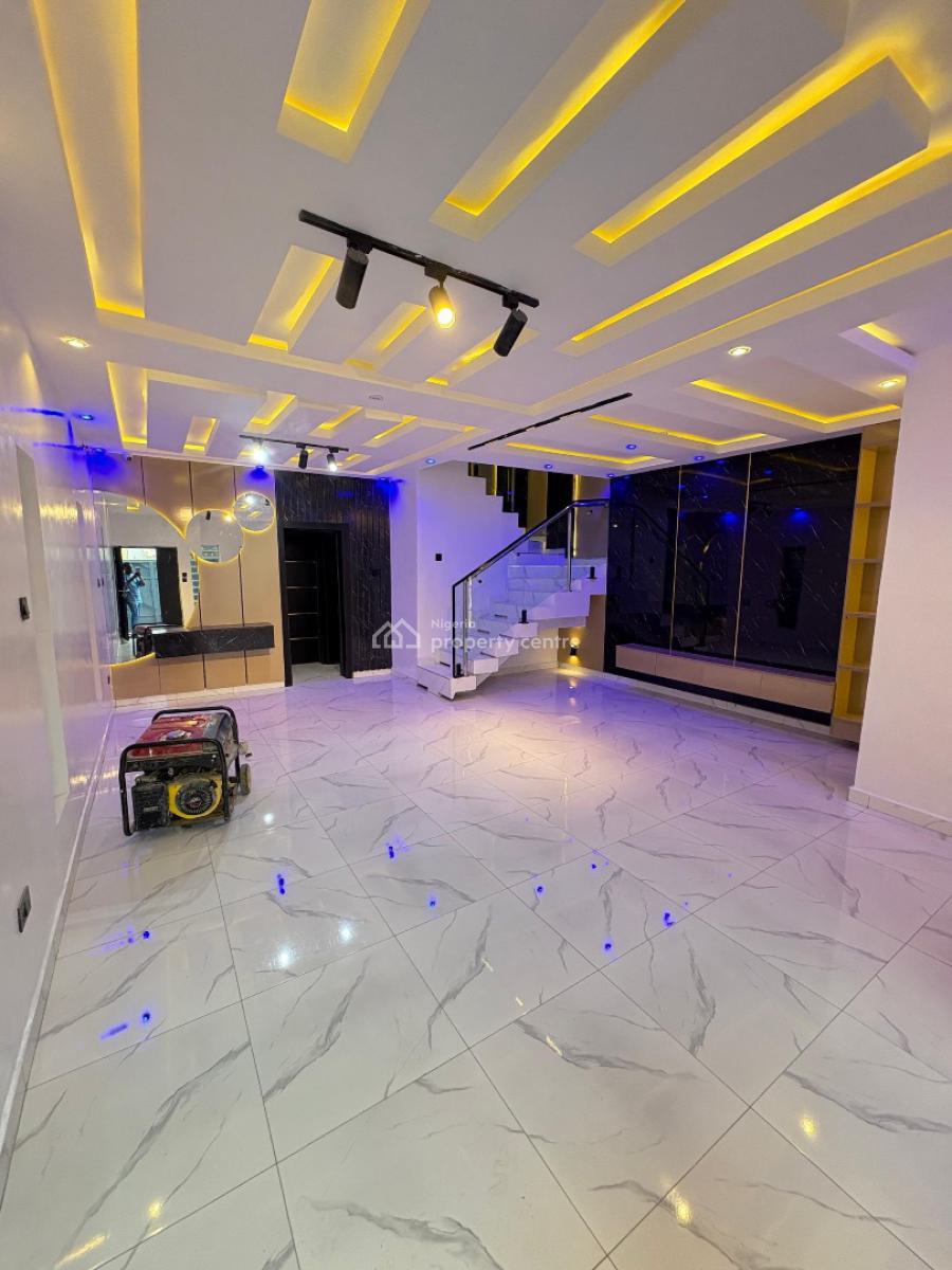 Own This Smart 5 Bedroom Fully Detached Duplex with 2 Bqs, New Oko-oba, Agege, Lagos, Detached Duplex for Sale