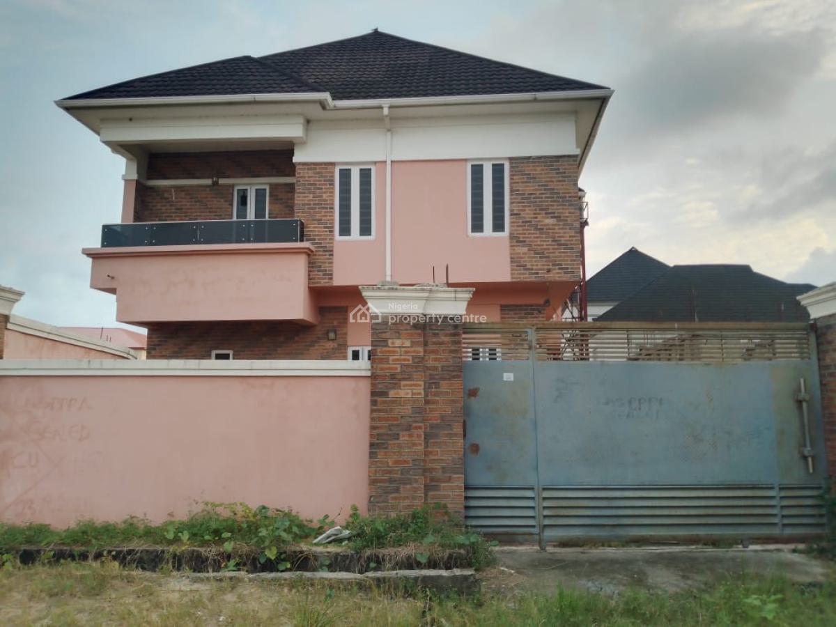 Executive Fully Detached 4 Bedrooms Duplex with Bq, Green Park Estate, Abijo Gra, Abijo, Lekki, Lagos, Detached Duplex for Rent