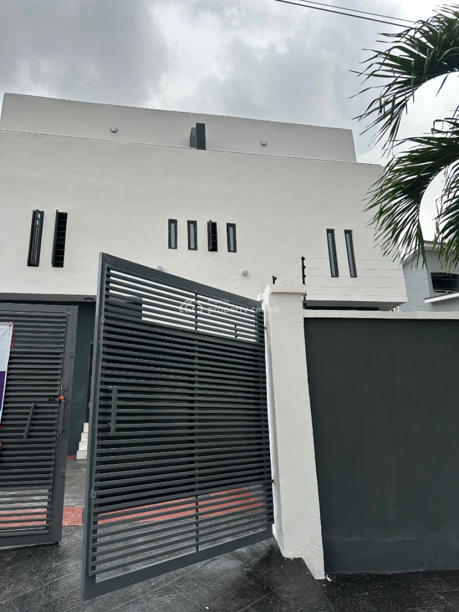 Newly Finished Stylish 4 Bedroom Triplex with Bq, Gateway Zone, Gra Phase 1, Magodo, Lagos, Semi-detached Duplex for Sale