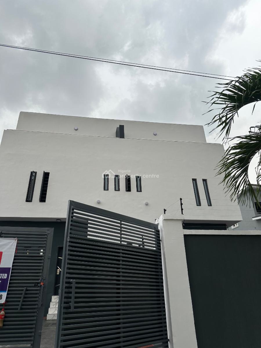 Newly Finished Stylish 4 Bedroom Triplex with Bq, Gateway Zone, Gra Phase 1, Magodo, Lagos, Semi-detached Duplex for Sale