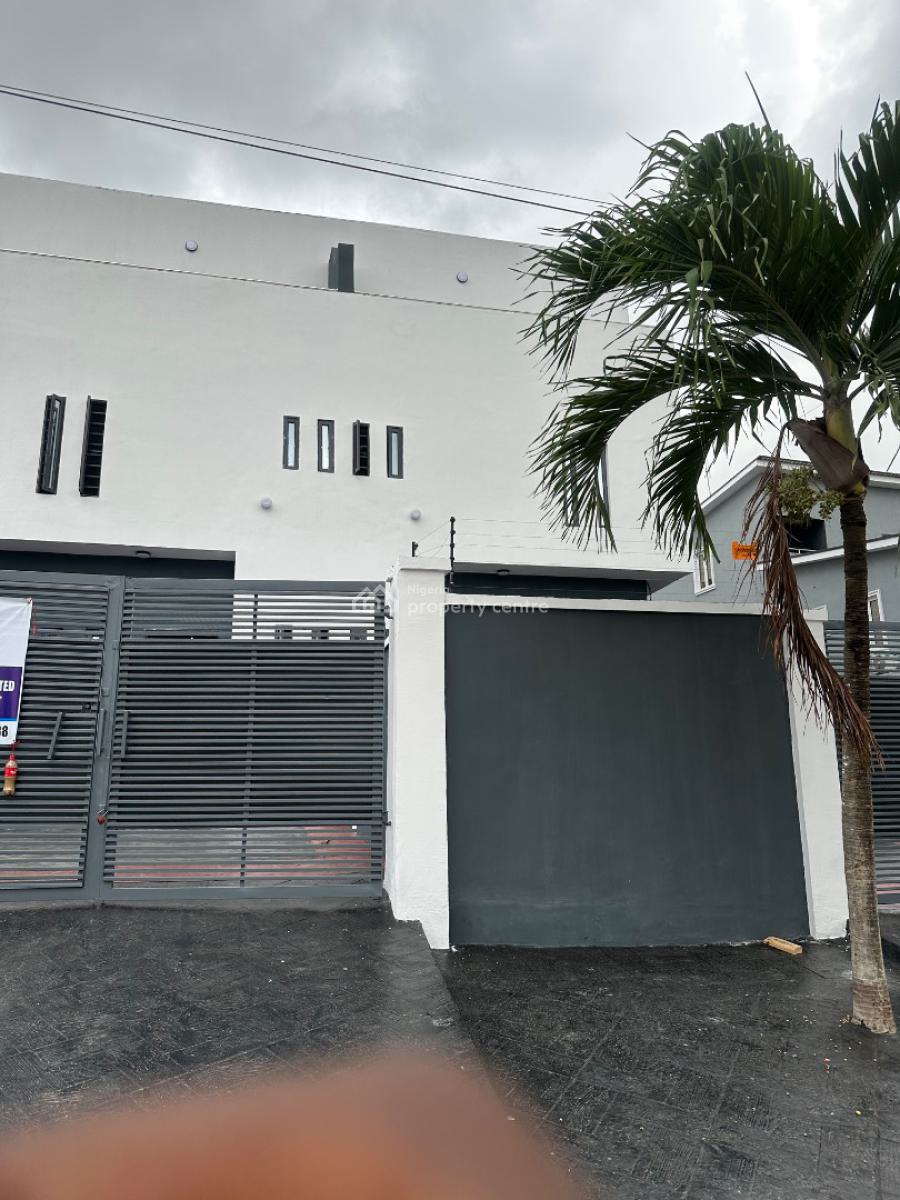 Newly Finished Stylish 4 Bedroom Triplex with Bq, Gateway Zone, Gra Phase 1, Magodo, Lagos, Semi-detached Duplex for Sale