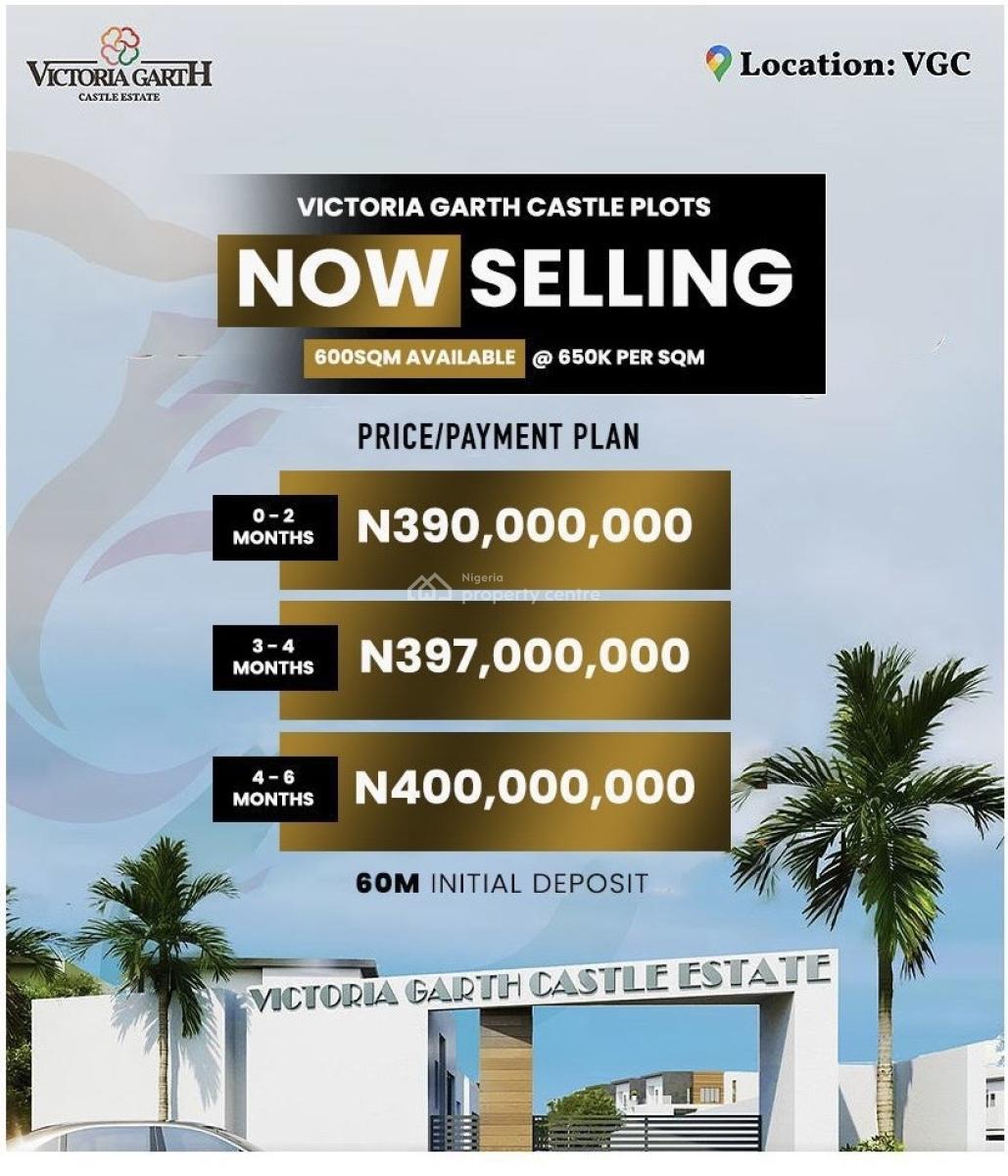 Residential Land Inside Vgc Estate Lekki with C of O, Inside Vgc Estate Lekki, Vgc, Lekki, Lagos, Residential Land for Sale