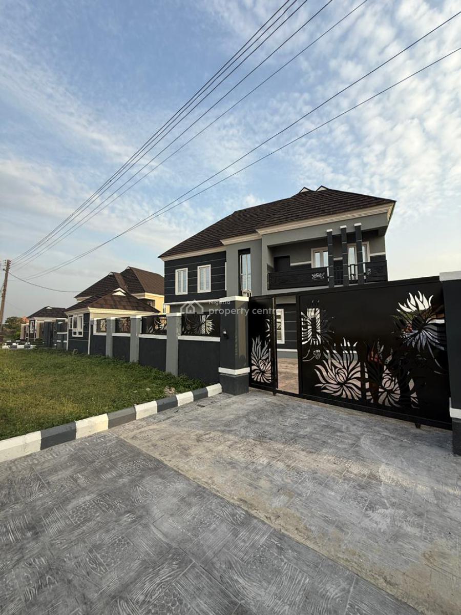 Newly Built 5 Bedroom Duplex with an Attached Bq, Airforce Estate (bashorun Housing Estate), Akobo, Ibadan, Oyo, Detached Duplex for Sale