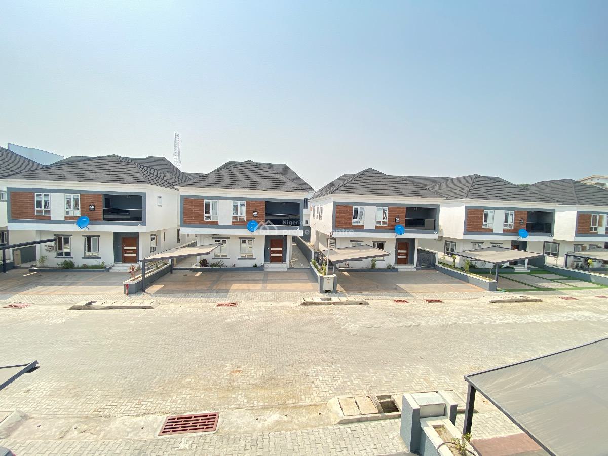 Fully Serviced 4 Bedroom Semi Detached Duplex with Bq and Swimming Poo, Victoria Nest Estate, Vgc, Lekki, Lagos, Semi-detached Duplex for Rent
