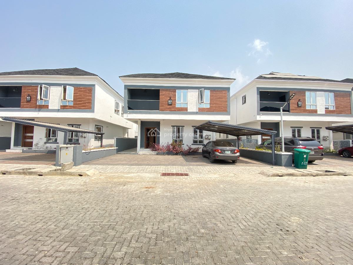 Fully Serviced 4 Bedroom Semi Detached Duplex with Bq and Swimming Poo, Victoria Nest Estate, Vgc, Lekki, Lagos, Semi-detached Duplex for Rent