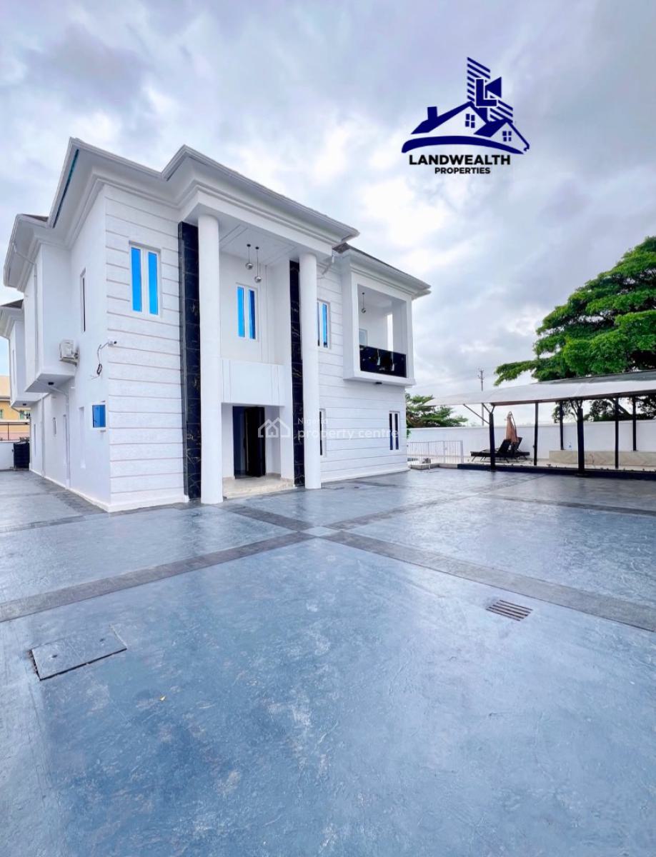 Luxurious 5 Bedroom Fully Detached with Swimming Pool, Ample Parking, Osapa, Lekki, Lagos, Detached Duplex for Sale