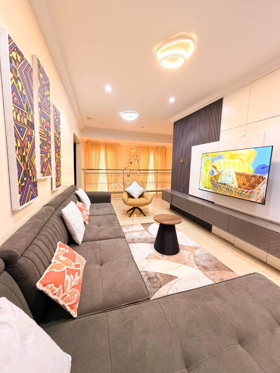 Fully Furnished 4 Bedroom House with 2 Bqs, Millennium Estate, Gbagada, Lagos, Detached Duplex for Rent