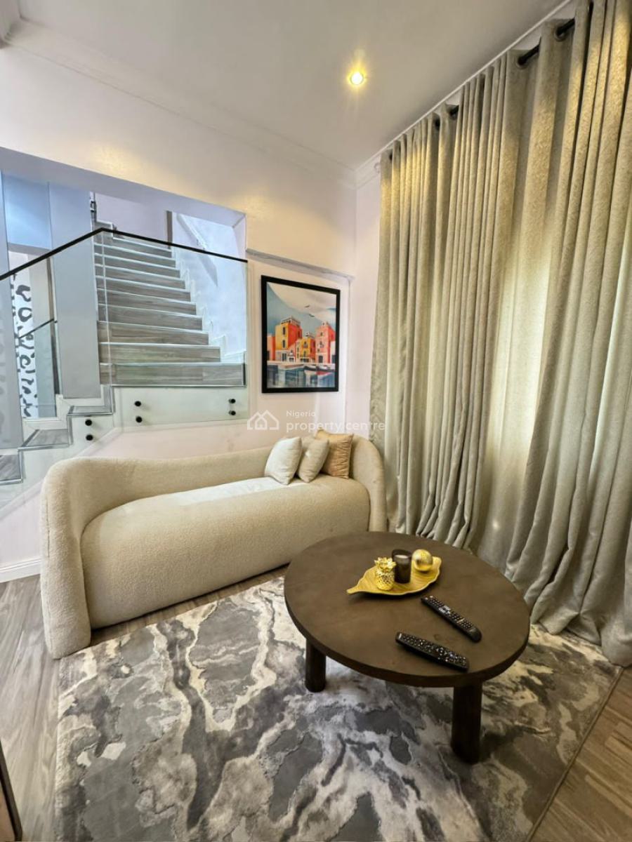 Luxury Fully Furnished & Service 3 Bedroom Terrace Duplex+bq+gym+pool, Off Admiralty Way, Lekki Phase 1, Lekki, Lagos, Terraced Duplex for Rent