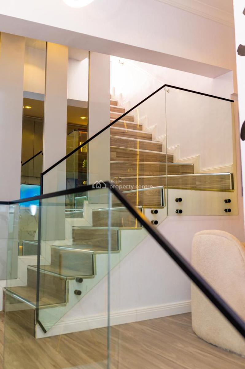 Luxury Fully Furnished & Service 3 Bedroom Terrace Duplex+bq+gym+pool, Off Admiralty Way, Lekki Phase 1, Lekki, Lagos, Terraced Duplex for Rent