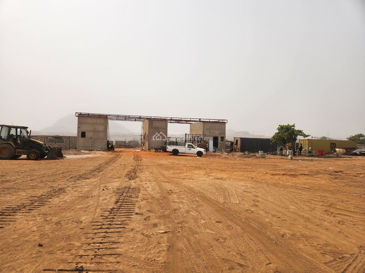 Site and Serviced 400sqms Land Suitable for 4 Bedrooms Fully Detached, Hutu Along Airport Road, Lugbe District, Abuja, Residential Land for Sale