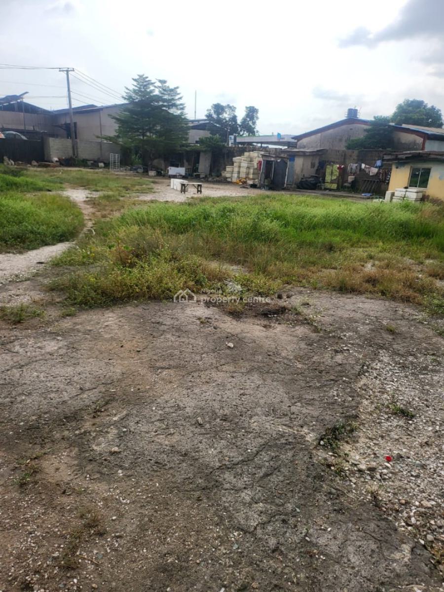 Empty Land 2500 Square Meter Corner-piece, Directly Opposite Abatiour, Agege, Lagos, Mixed-use Land for Sale