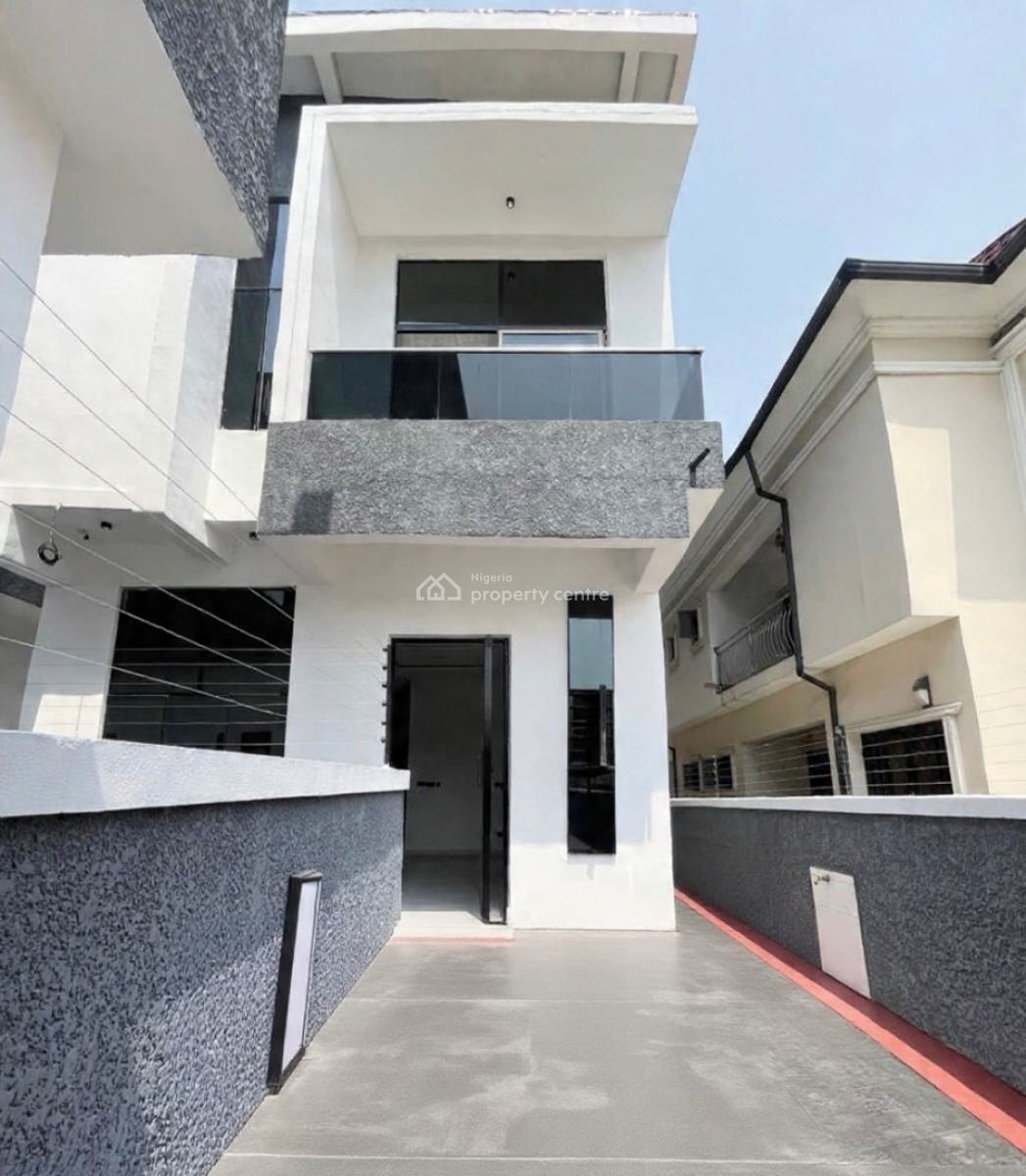 Contemporary 5 Bedroom Detached Duplex with Bq, Sangotedo, Ajah, Lagos, Detached Duplex for Sale