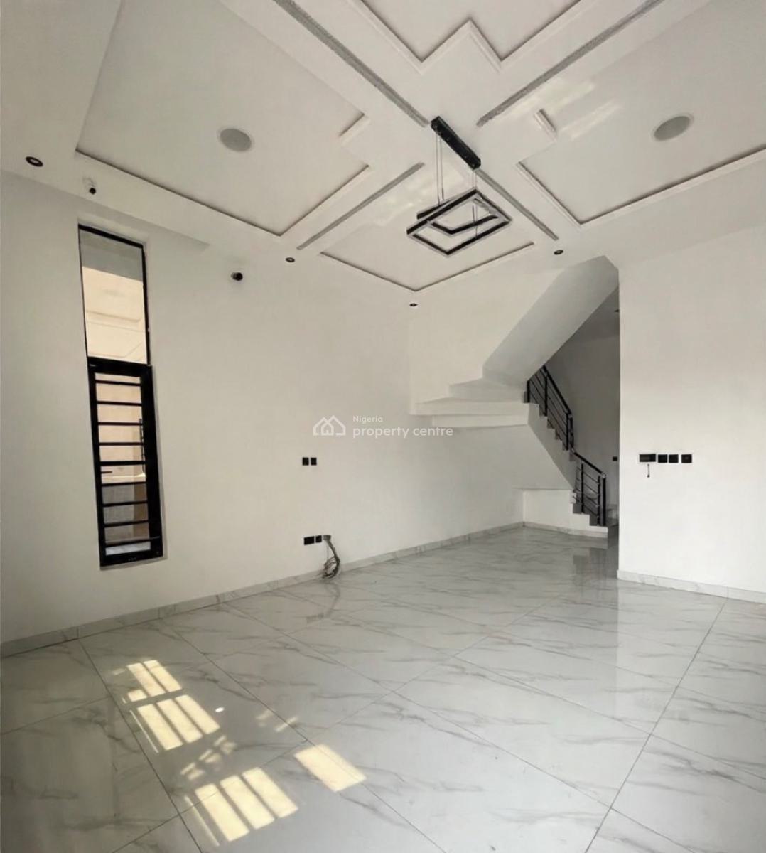 Contemporary 5 Bedroom Detached Duplex with Bq, Sangotedo, Ajah, Lagos, Detached Duplex for Sale