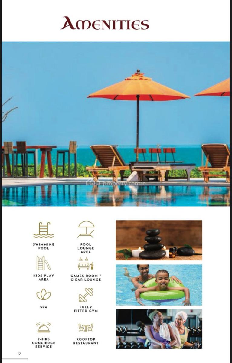 Highrise 3 Bedroom Aaprtment with Pool & Gym, Eko Atlantic City, Victoria Island (vi), Lagos, Flat / Apartment for Sale