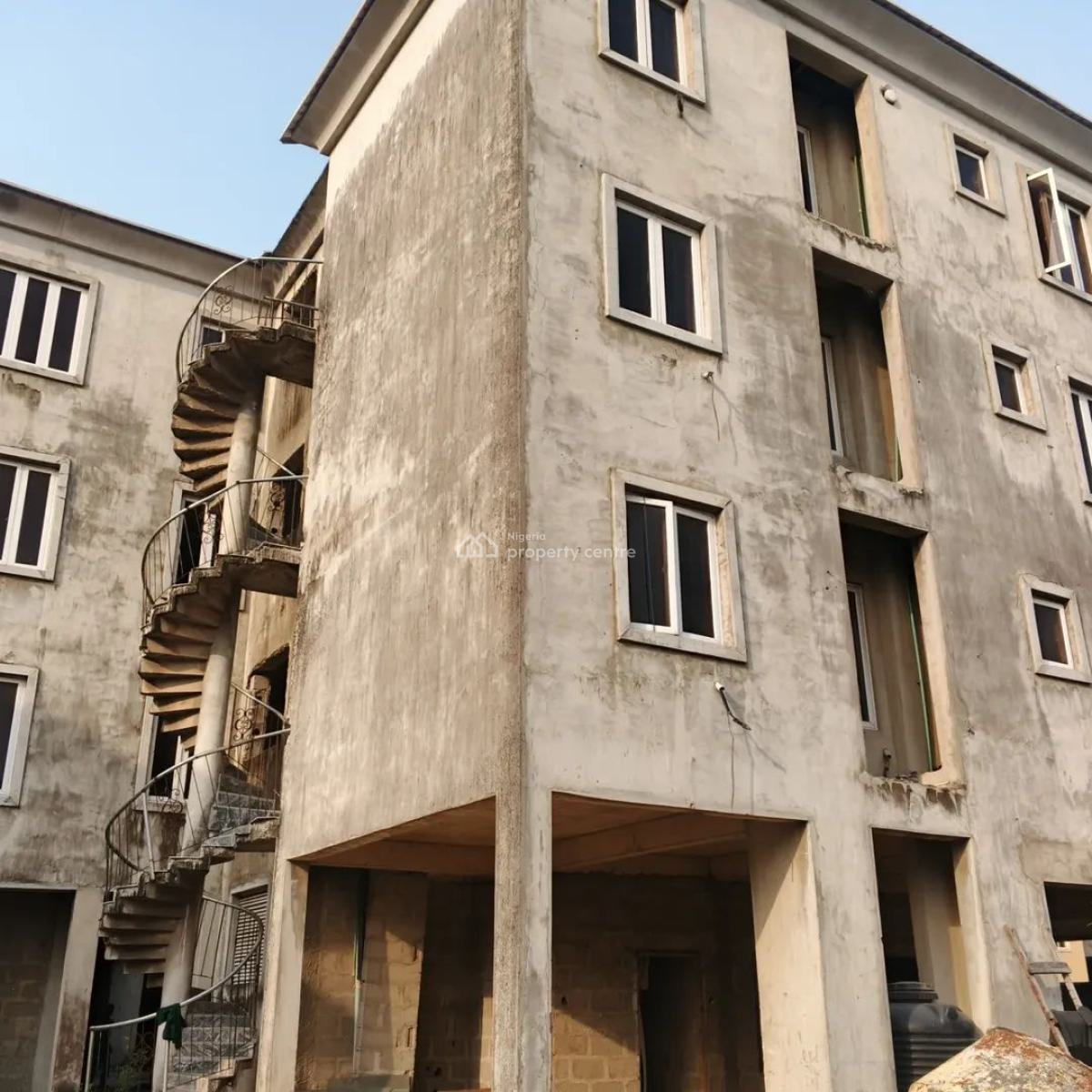 Block of 9 Nos 3 Bedrooms (all En-suite) Uncompleted Block of Flats, Oniru, Victoria Island (vi), Lagos, Block of Flats for Sale