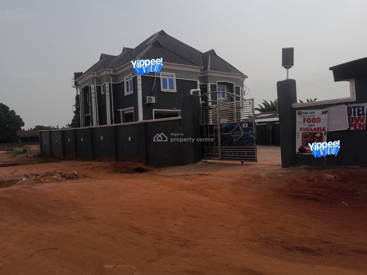 Newly Built Standard Furnished 8 Rooms Hotel, 54 Along Benin Auchi Road, Aduwawa Road, Benin City, Benin, Oredo, Edo, Hotel / Guest House for Rent