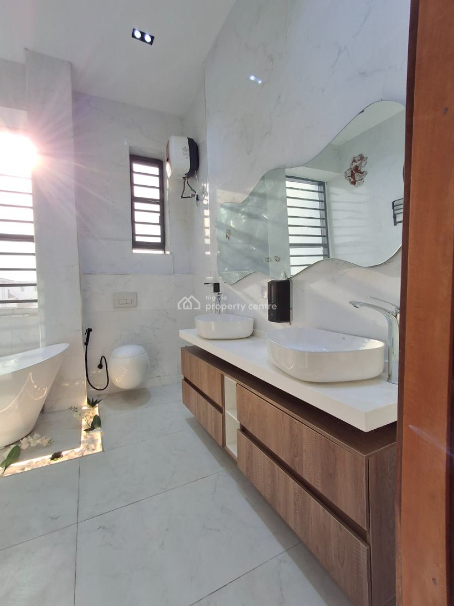 Newly Built 4 Bedroom Semi Detached Duplex with Bq, Agungi, Lekki, Lagos, Semi-detached Duplex for Sale