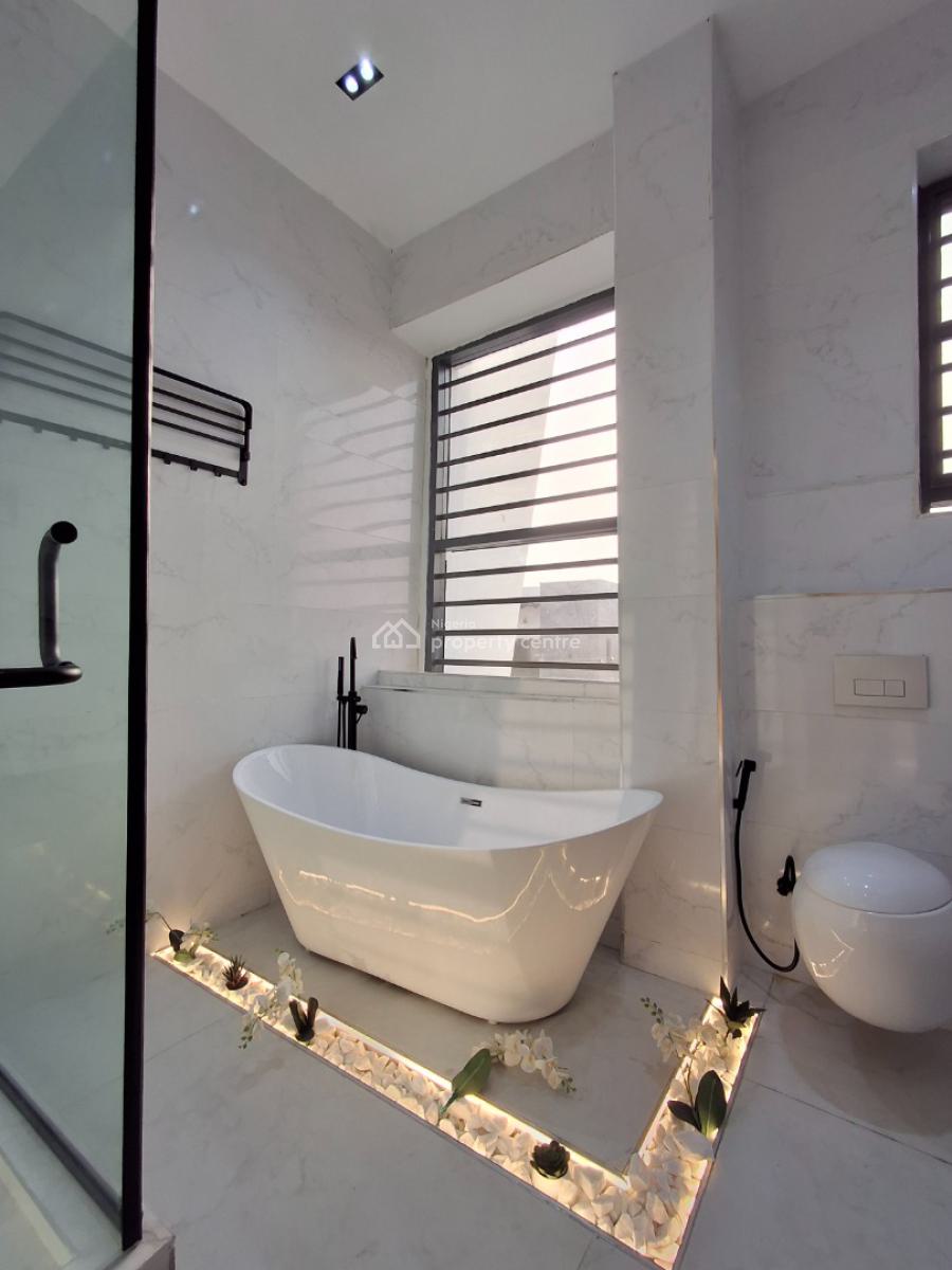 Newly Built 4 Bedroom Semi Detached Duplex with Bq, Agungi, Lekki, Lagos, Semi-detached Duplex for Sale