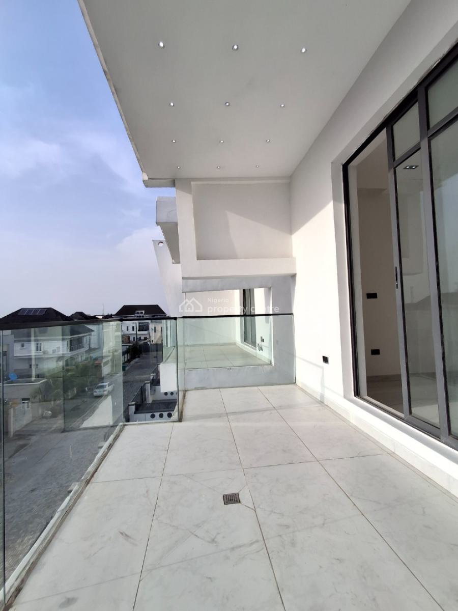 Newly Built 4 Bedroom Semi Detached Duplex with Bq, Agungi, Lekki, Lagos, Semi-detached Duplex for Sale