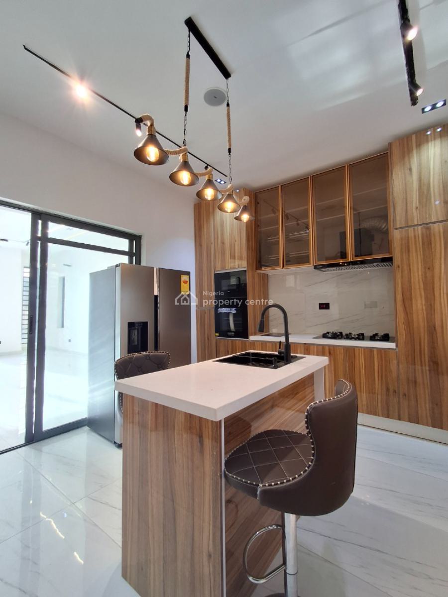 Newly Built 4 Bedroom Semi Detached Duplex with Bq, Agungi, Lekki, Lagos, Semi-detached Duplex for Sale