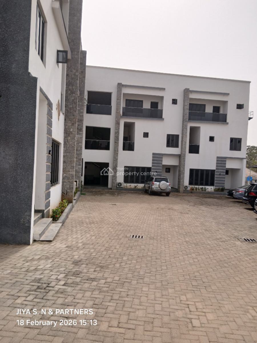 Newly Built and Specious 4bedroom Terrace Duplex with Bq and a Study R, By American International School, Durumi, Abuja, Terraced Duplex for Rent