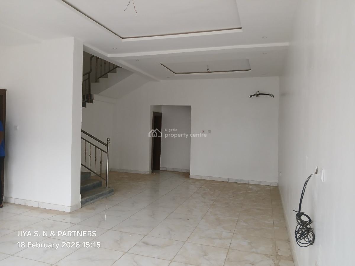 Newly Built and Specious 4bedroom Terrace Duplex with Bq and a Study R, By American International School, Durumi, Abuja, Terraced Duplex for Rent