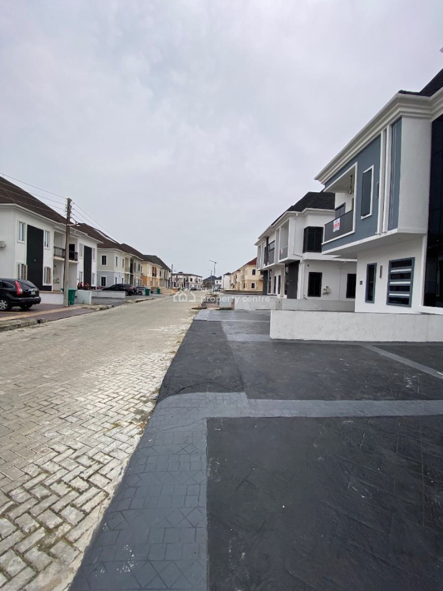 Newly Built 4 Bedroom Duplex Comes with Bq, Saphire Garden Estate, Awoyaya, Ibeju Lekki, Lagos, Semi-detached Duplex for Sale