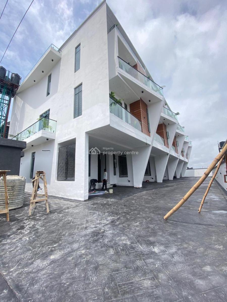 Brand New Fully Serviced 4 Bedroom Terrace Duplex, Ikate, Lekki, Lagos, Terraced Duplex for Rent