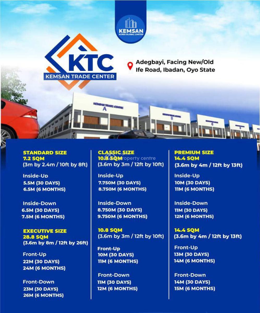 Next Big Commercial Goldmine, Kemsan Trade Center, Ibadan, Oyo, Shop for Sale