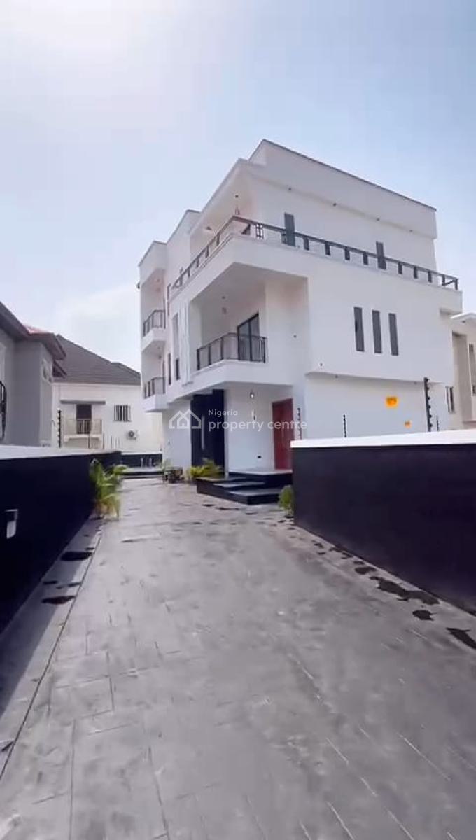 Luxury 5 Bedroom Fully Detached Duplex with Swimming Pool, Peninsula Garden Estate, Ajah, Lagos, Detached Duplex for Sale