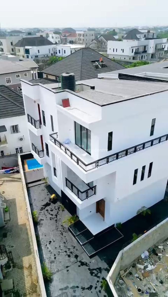 Luxury 5 Bedroom Fully Detached Duplex with Swimming Pool, Peninsula Garden Estate, Ajah, Lagos, Detached Duplex for Sale