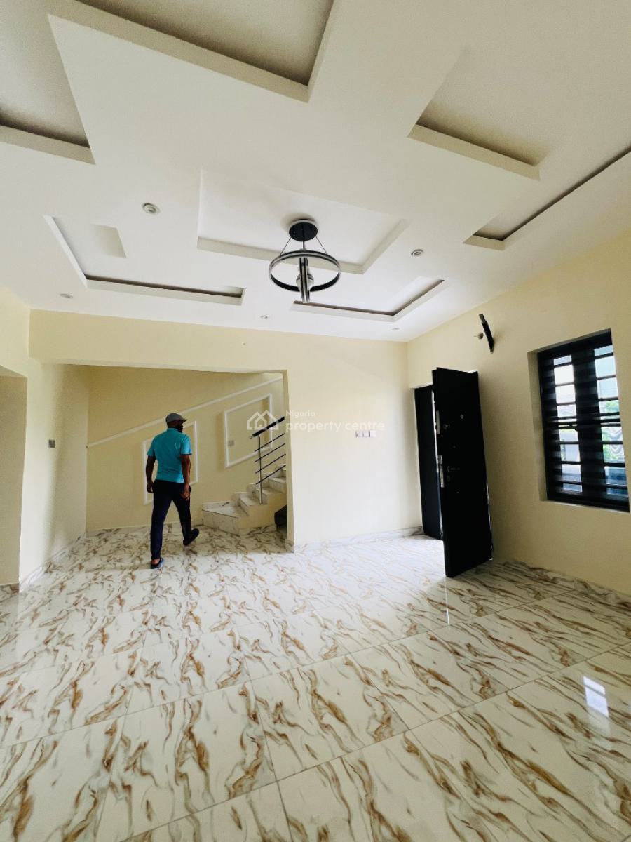 Brand New 4 Bedroom Semi Detached Duplex in an Estate with 24hrs Light, Beachwood Estate, Bogije, Ibeju Lekki, Lagos, Semi-detached Duplex for Rent