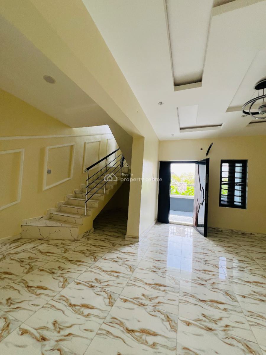 Brand New 4 Bedroom Semi Detached Duplex in an Estate with 24hrs Light, Beachwood Estate, Bogije, Ibeju Lekki, Lagos, Semi-detached Duplex for Rent