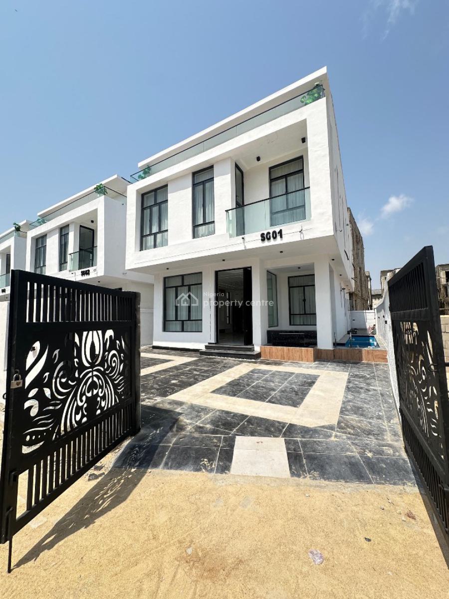 5 Bedroom Fully Detached Duplex, Chevron, Lekki, Lagos, Detached Duplex for Sale