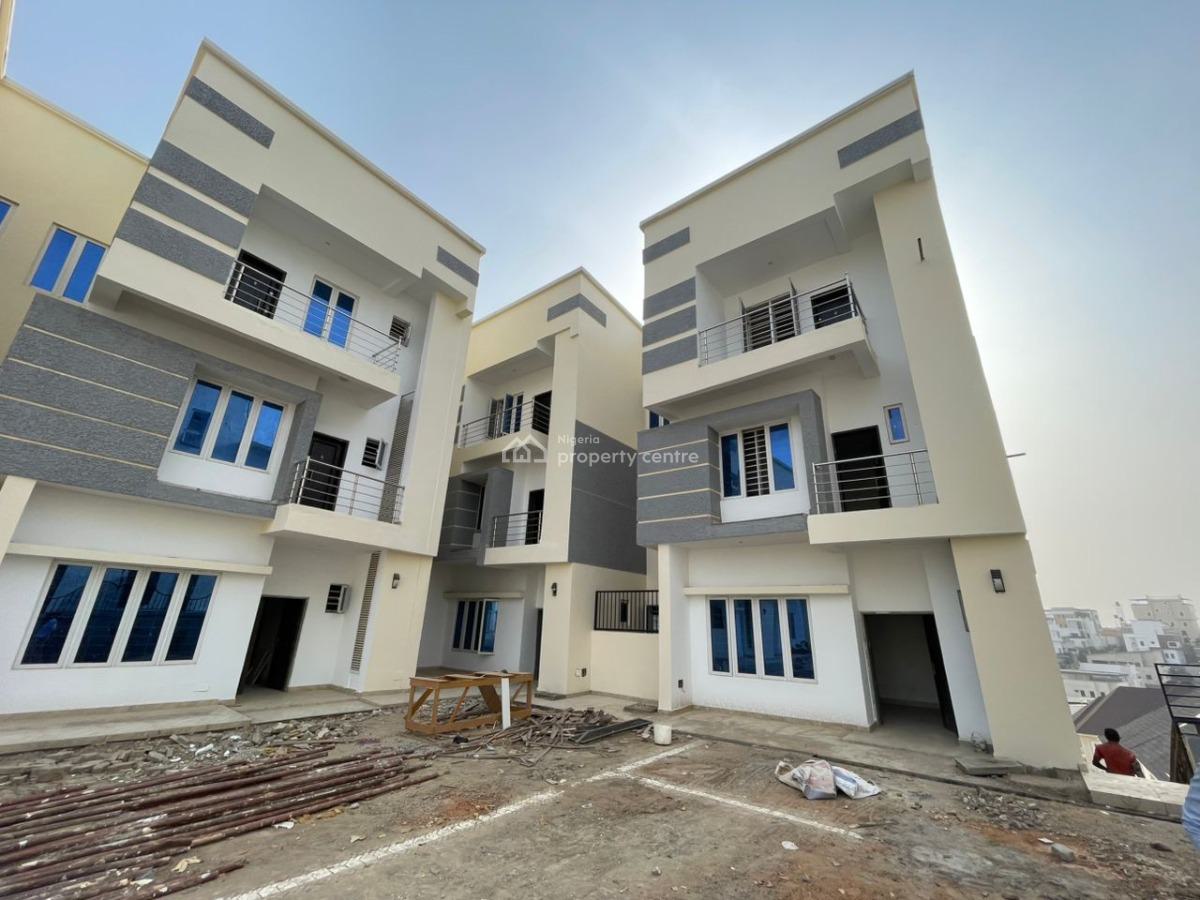 5 Bedroom Terraced Duplex, Guzape District, Abuja, Flat / Apartment for Rent