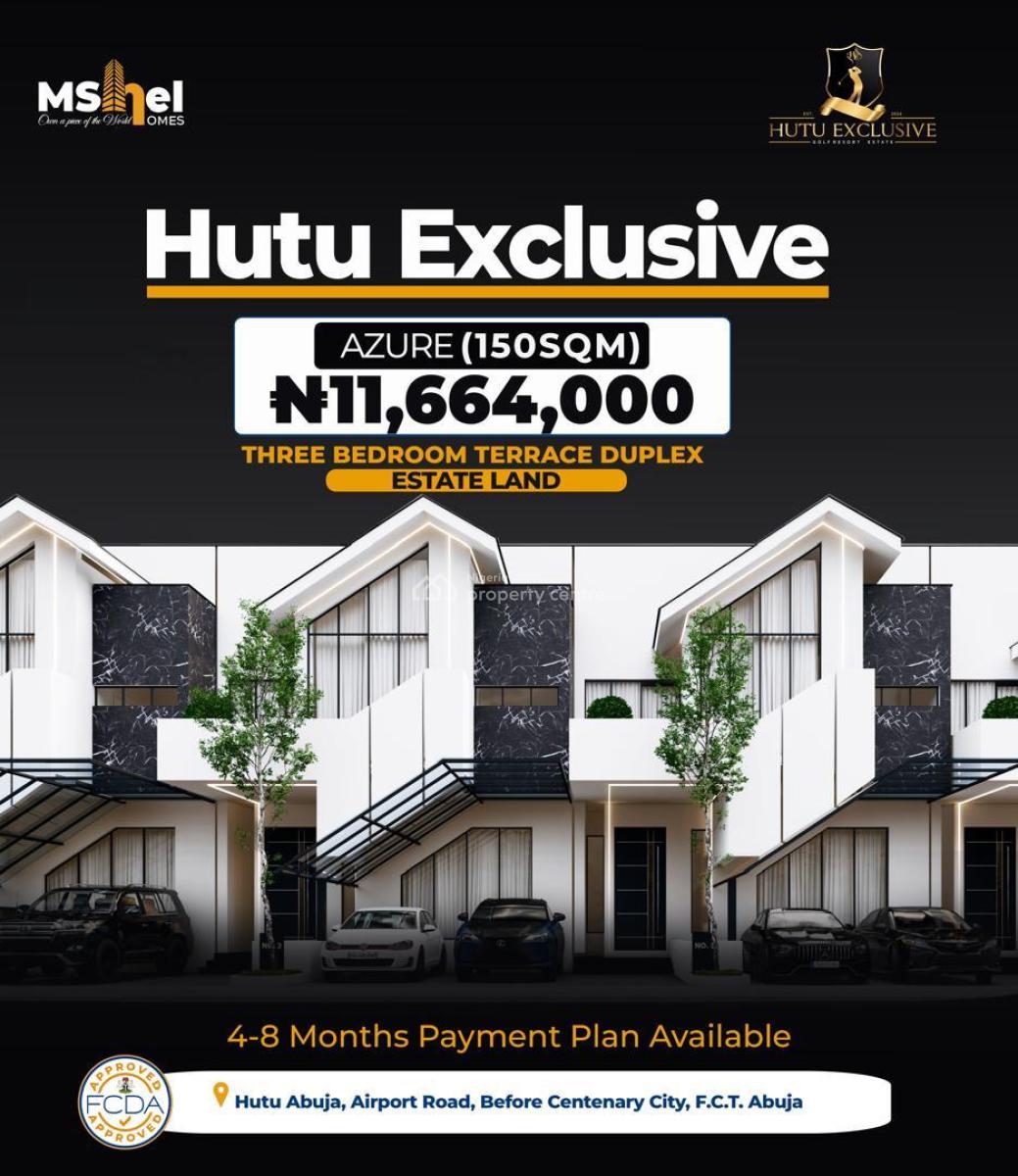 New Luxury Investment Frontier, Mshel Hutu Exclusive, Lugbe District, Abuja, Residential Land for Sale