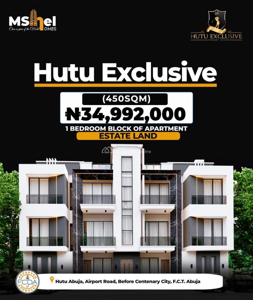 New Luxury Investment Frontier, Mshel Hutu Exclusive, Lugbe District, Abuja, Residential Land for Sale