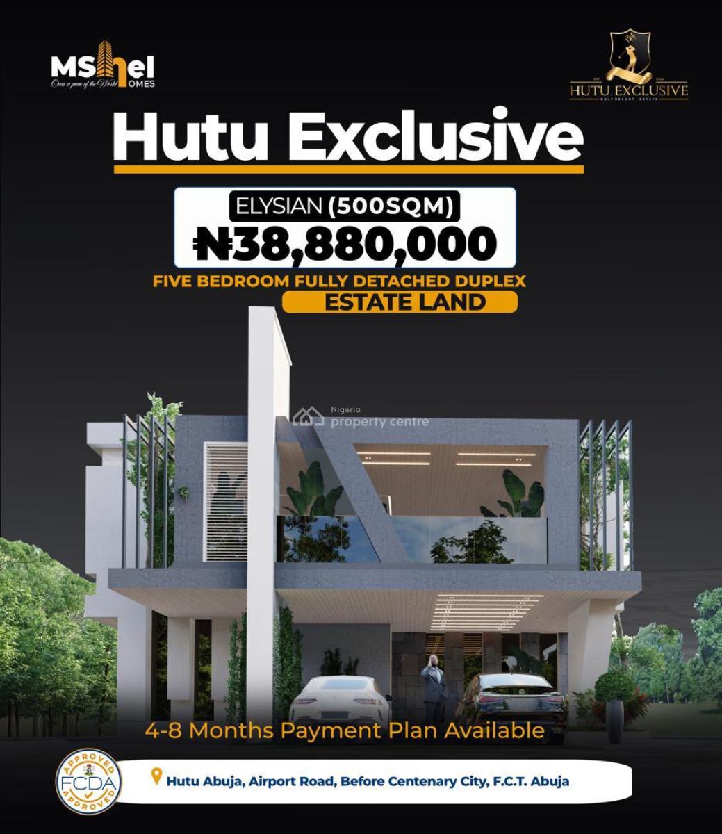 New Luxury Investment Frontier, Mshel Hutu Exclusive, Lugbe District, Abuja, Residential Land for Sale