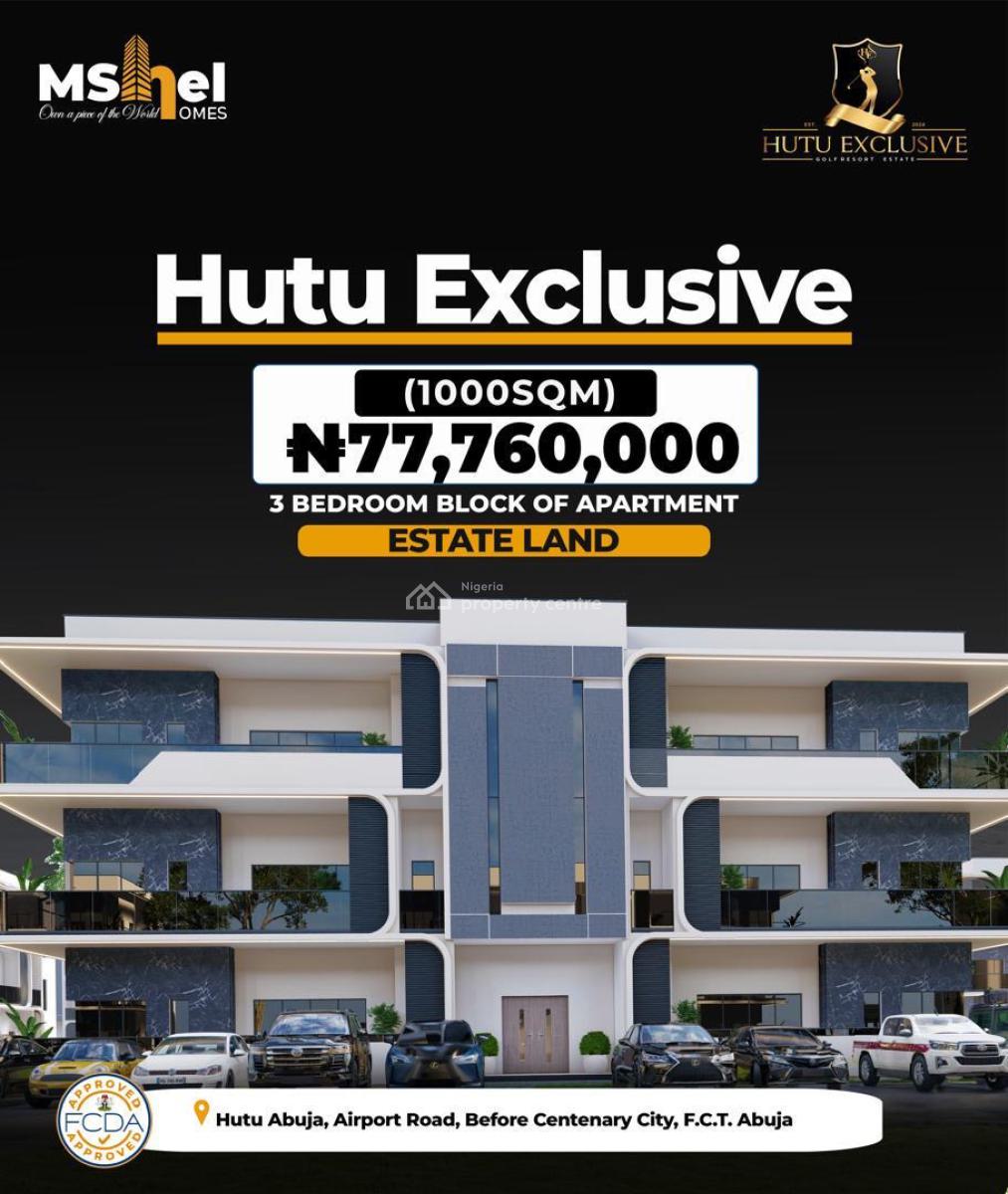 New Luxury Investment Frontier, Mshel Hutu Exclusive, Lugbe District, Abuja, Residential Land for Sale