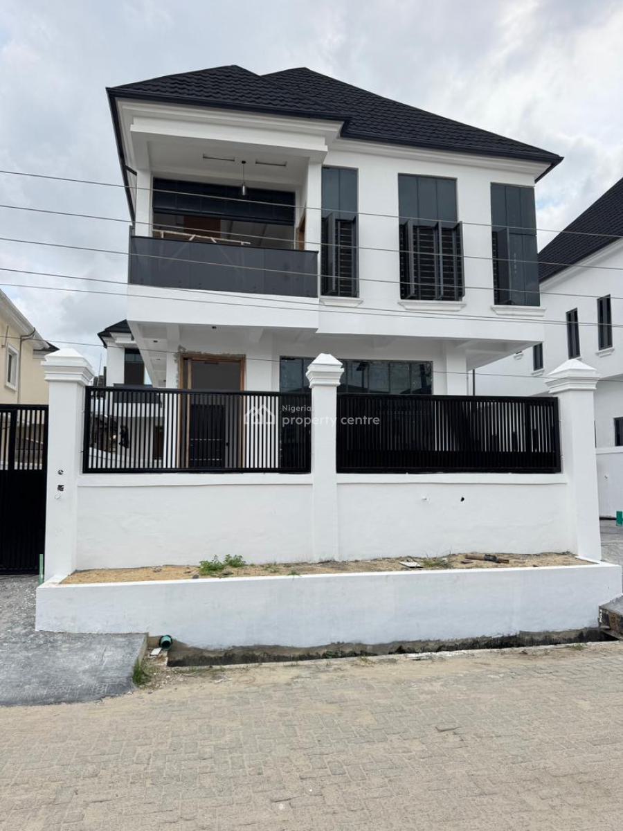 Spacious 5  Bedroom Detached  Duplex  with a Maids Room, Osapa, Lekki, Lagos, Detached Duplex for Sale