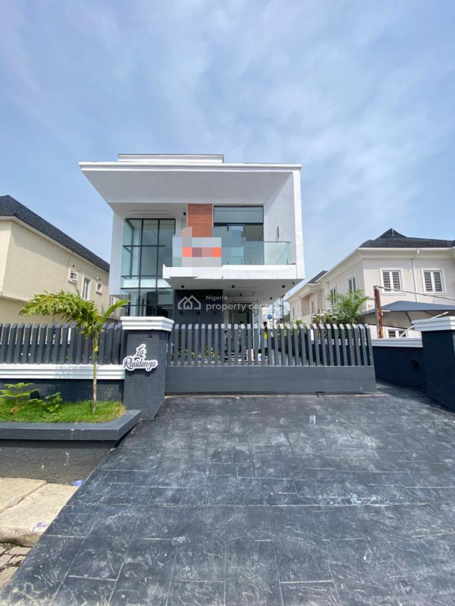 Iconic 5-bedroom Fully Detached Masterpiece with Bq, Cinema & Swimming Pool, Ikota, Ikota, Lekki, Lagos, Detached Duplex for Sale
